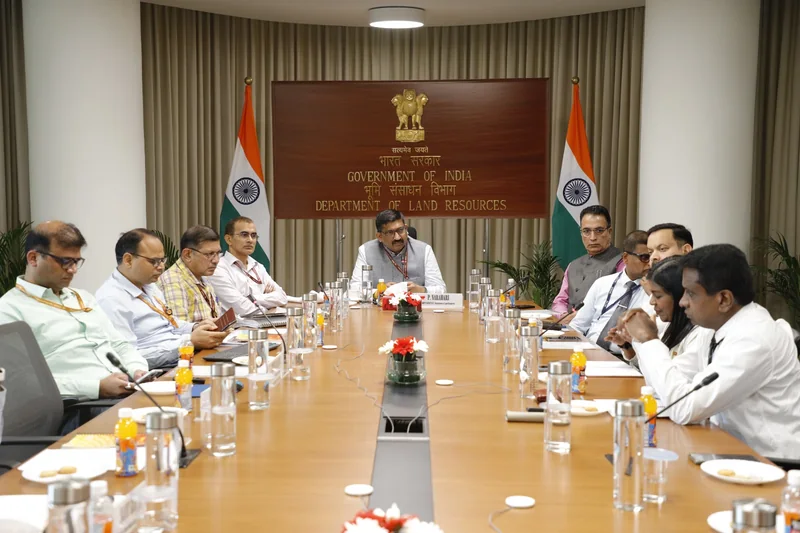भारत ने श्रीलंका प्रतिनिधिमंडल के साथ भूमि अभिलेखों के डिजिटलीकरण और आधुनिकीकरण में अपने अनुभव साझा किए